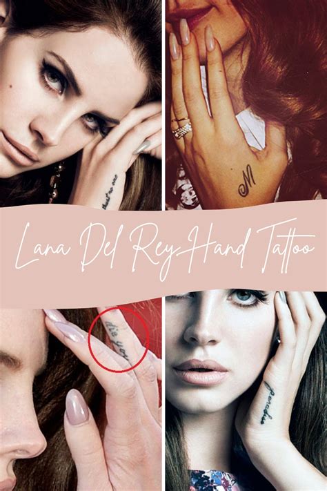 lana del rey tattoos|Lana Del Reys 6 Tattoos & Meanings 